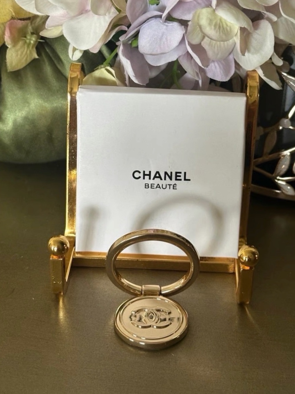 RARE DESIGNER VIP GOLD PHONE RING HOLDER / STAND - Picture 7 of 8